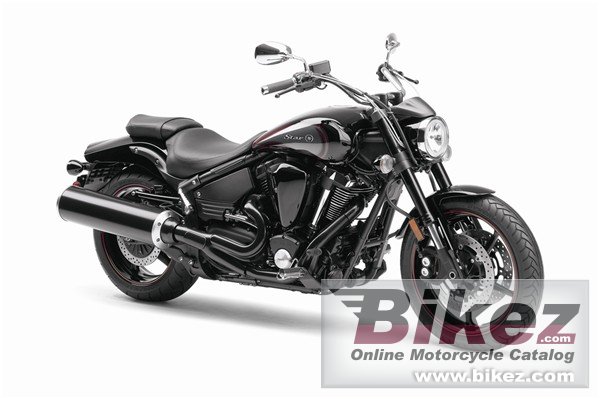 Big Yamaha star midnight warrior picture and wallpaper from Bikez.com